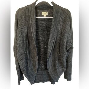 Aritzia Wilfred Heather Grey/Black Diderot Sweater Size XS